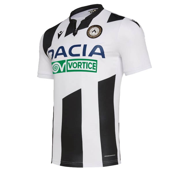 Tailandia Camiseta Udinese Calcio Replica Primera Ropa 2019/20 Negro Blanco